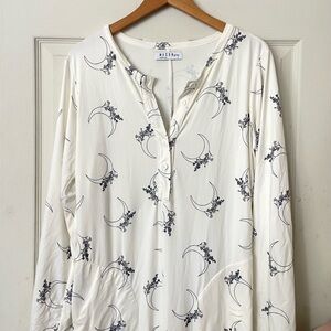 Mason Grey crescent moon white jumpsuit